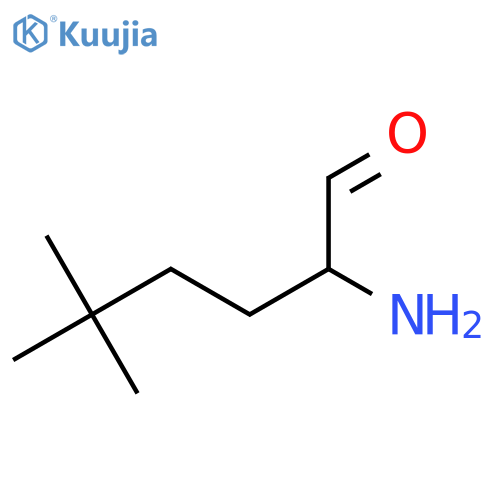 2-Amino-5,5-dimethylhexanal structure