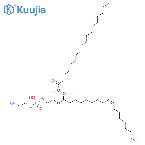 [3-[2-Aminoethoxy(hydroxy)phosphoryl]oxy-2-[(Z)-octadec-9-enoyl]oxypropyl] octadecanoate structure