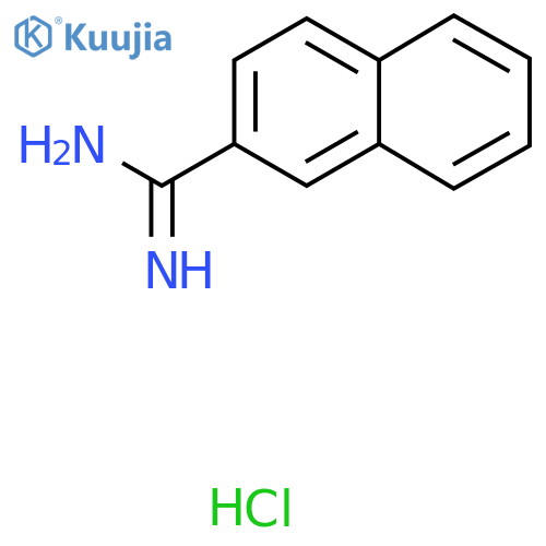β-Naphthamidine Hydrochloride structure