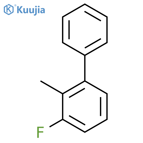 3-Fluoro-2-methylbiphenyl structure