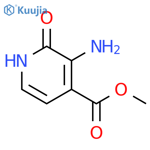 methyl 3-amino-2-hydroxypyridine-4-carboxylate structure