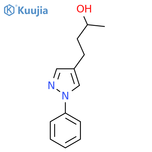 4-(1-phenyl-1H-pyrazol-4-yl)butan-2-ol structure