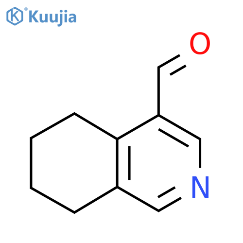 5,6,7,8-Tetrahydroisoquinoline-4-carbaldehyde structure