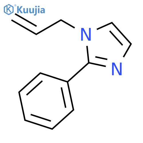 2-phenyl-1-(2-propen-1-yl)-1H-Imidazole structure