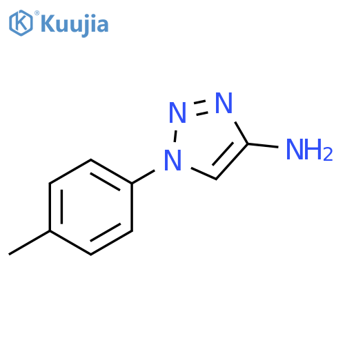 1-(4-methylphenyl)-1H-1,2,3-triazol-4-amine structure