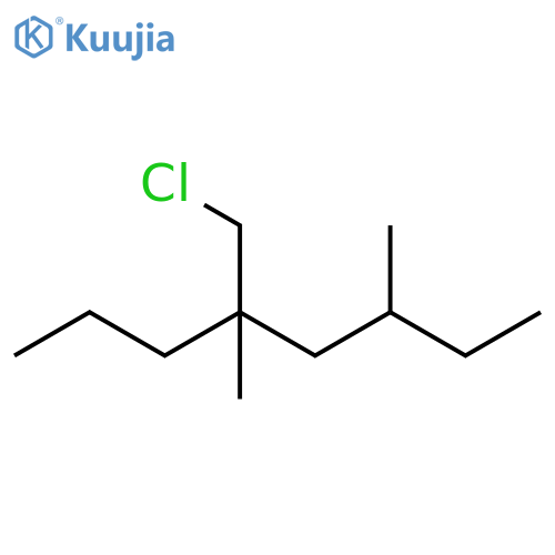 Octane, 5-(chloromethyl)-3,5-dimethyl- structure