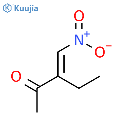 2-Pentanone,3-(nitromethylene)-, (3E)- structure