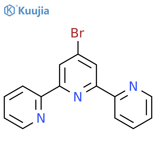4'-Bromo-2,2':6',2''-terpyridine structure