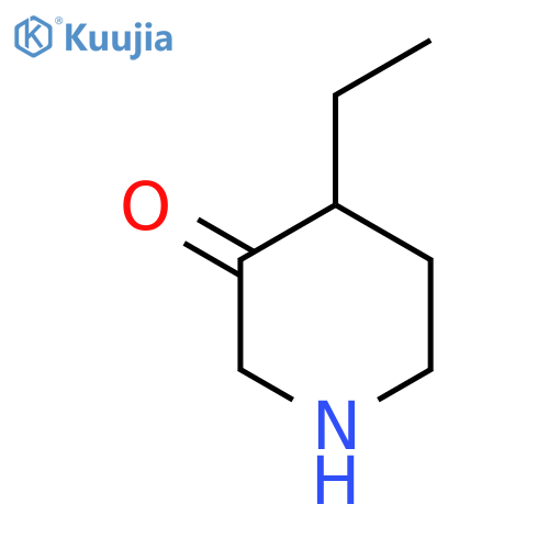4-Ethylpiperidin-3-one structure
