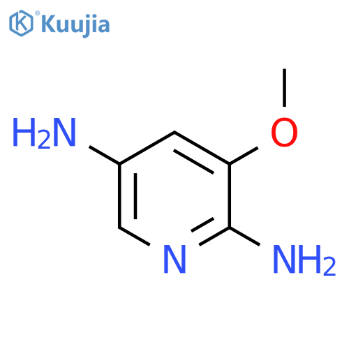 3-Methoxypyridine-2,5-diamine structure