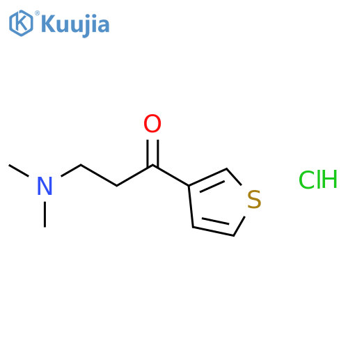 3-(Dimethylamino)-1-(3-thienyl)-1-propanone Hydrochloride structure