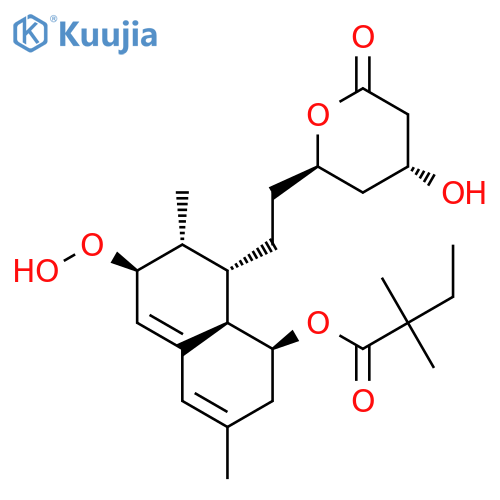 6(S)-Hydroperoxy Simvastatin structure