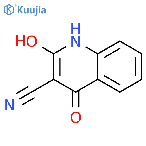 4-hydroxy-2-oxo-1,2-dihydroquinoline-3-carbonitrile structure