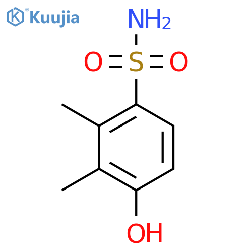 2,3-Dimethyl-4-hydroxybenzenesulfonamide structure