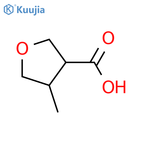 4-methyloxolane-3-carboxylic acid structure