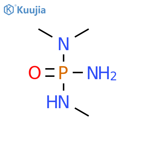 Phosphorictriamide, trimethyl- (9CI) structure
