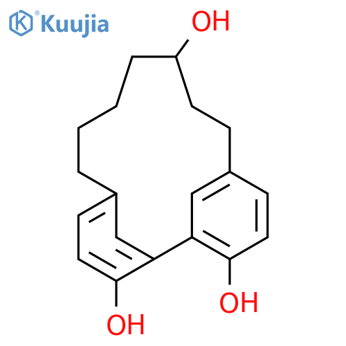 Tricyclo[12.3.1.12,6]nonadeca-1(18),2,4,6(19),14,16-hexaene-3,9,17-triol structure