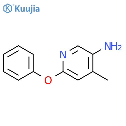 4-Methyl-6-Phenoxypyridin-3-Amine structure