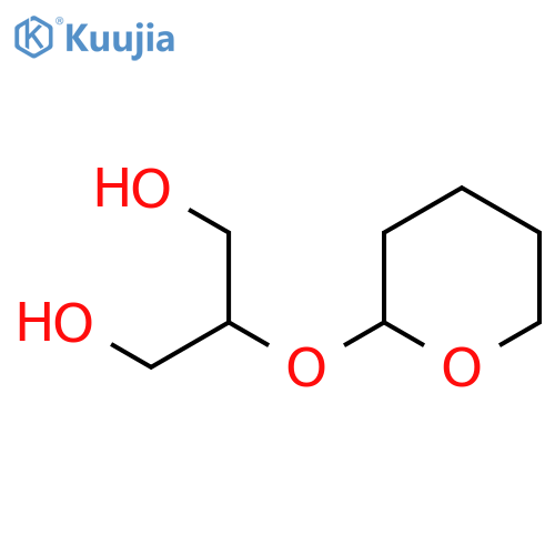 2-(oxan-2-yloxy)propane-1,3-diol structure