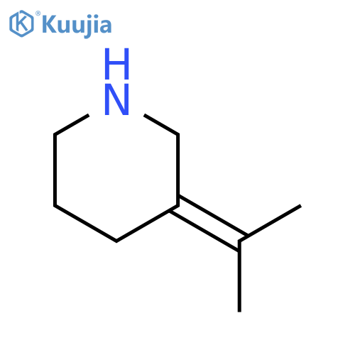 3-(propan-2-ylidene)piperidine structure