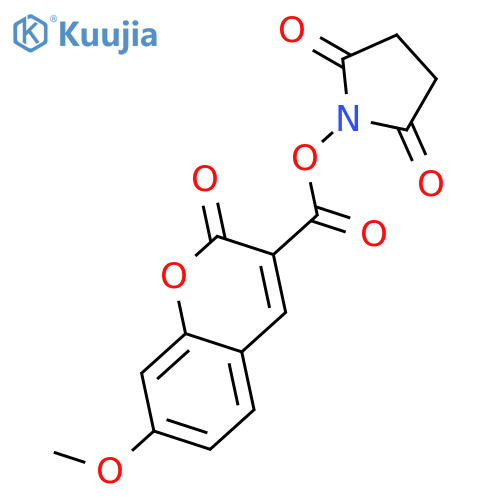 7-Methoxycoumarin-3-carboxylic Acid N-Succinimidyl Ester structure