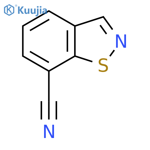 Benzo[d]isothiazole-7-carbonitrile structure