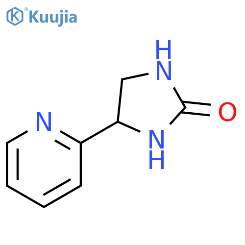 4-(2-Pyridyl)-2-imidazolidinone structure