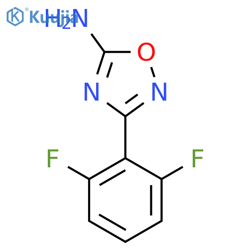 3-(2,6-Difluorophenyl)-1,2,4-oxadiazol-5-amine structure