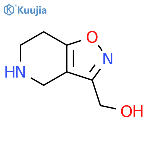 4,5,6,7-Tetrahydroisoxazolo[4,5-c]pyridine-3-methanol structure