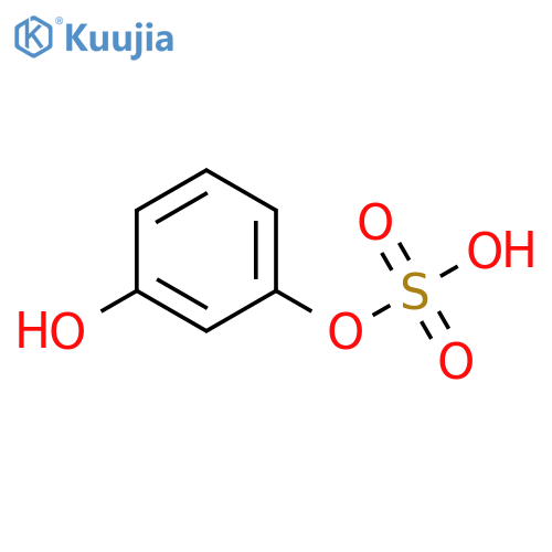1,3-Benzenediol, 1-(hydrogen sulfate) structure