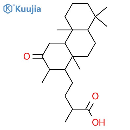 1-Phenanthrenebutanoicacid, tetradecahydro-a,2,4b,8,8,10a-hexamethyl-3-oxo- (9CI) structure