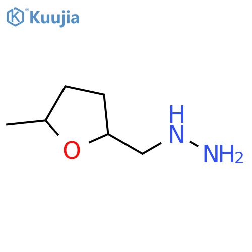 (5-METHYLOXOLAN-2-YL)METHYLHYDRAZINE structure