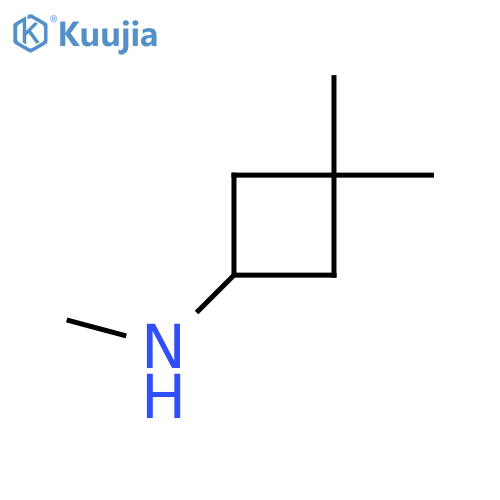 N,3,3-Trimethylcyclobutan-1-amine structure