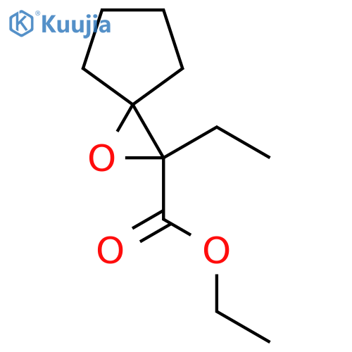 Ethyl 2-ethyl-1-oxaspiro[2.4]heptane-2-carboxylate structure