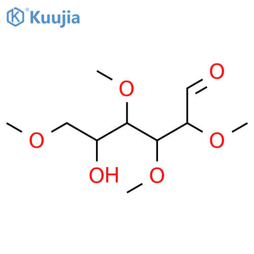 2,3,4,6-tetra-O-methyl-D-mannose structure