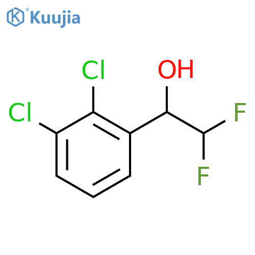 1-(2,3-dichlorophenyl)-2,2-difluoroethan-1-ol structure