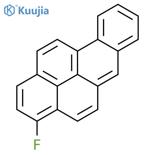 Benzo[a]pyrene,3-fluoro- (9CI) structure