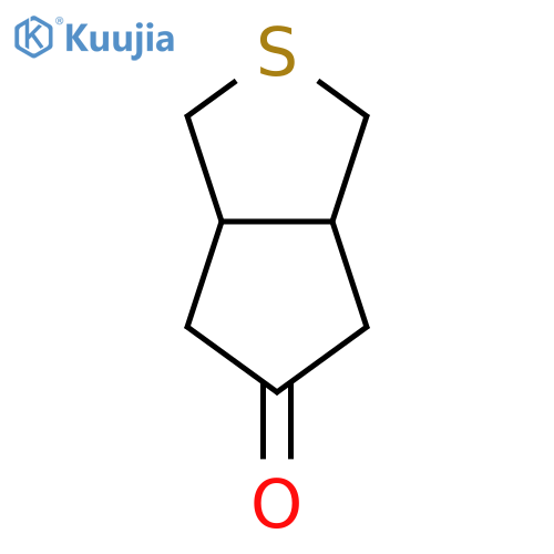 1,3,3a,4,6,6a-hexahydrocyclopenta[c]thiophen-5-one structure