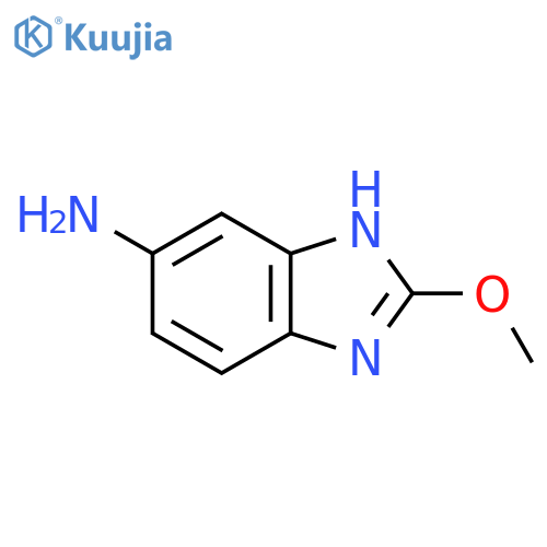 2-Methoxy-1H-1,3-benzodiazol-5-amine structure