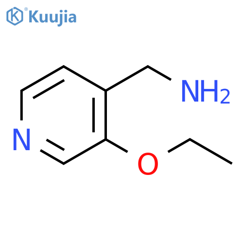 (3-Ethoxypyridin-4-yl)methanamine structure