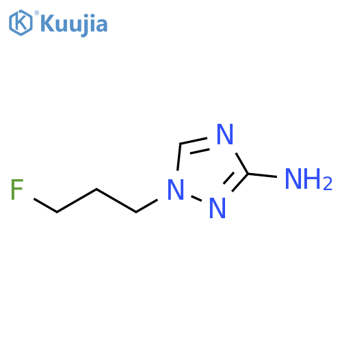1H-1,2,4-Triazol-3-amine, 1-(3-fluoropropyl)- structure