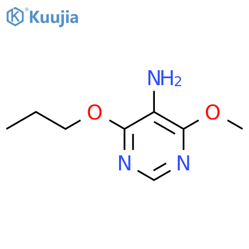 4-methoxy-6-propoxypyrimidin-5-amine structure