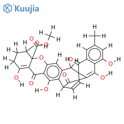 Xanthoquinodin A1 structure