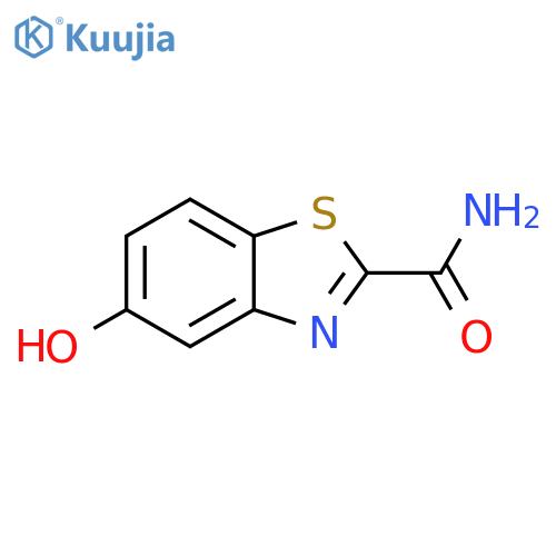 5-hydroxy-1,3-benzothiazole-2-carboxamide structure