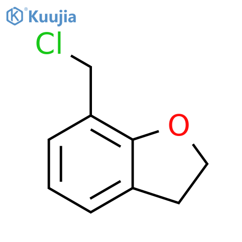 7-(chloromethyl)-2,3-dihydro-1-benzofuran structure
