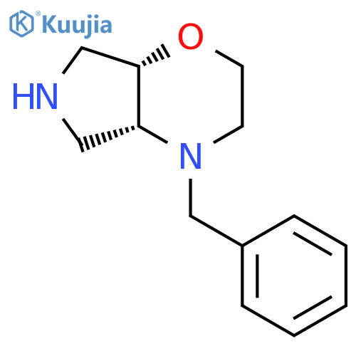 (4aR,7aS)-4-benzyl-octahydropyrrolo3,4-bmorpholine, cis structure