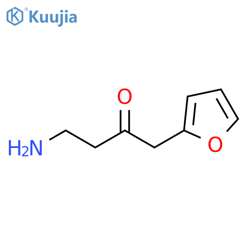 2-Butanone, 4-amino-1-(2-furanyl)- structure