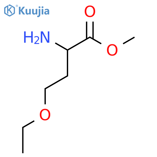 methyl 2-amino-4-ethoxybutanoate structure