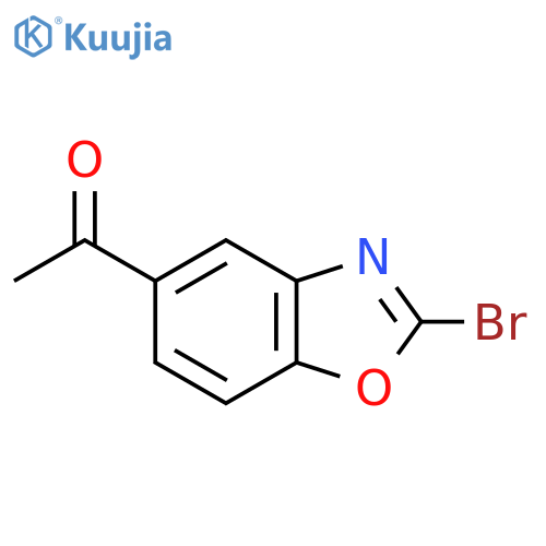 5-Acetyl-2-bromobenzo[d]oxazole structure
