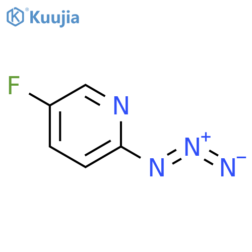 2-azido-5-fluoropyridine structure